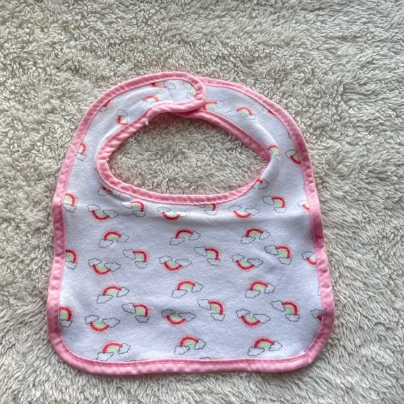 10pk Baby Girl Bibs - Picture 9 of 11
